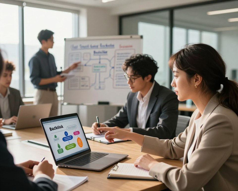 Implementing white hat backlink strategies
