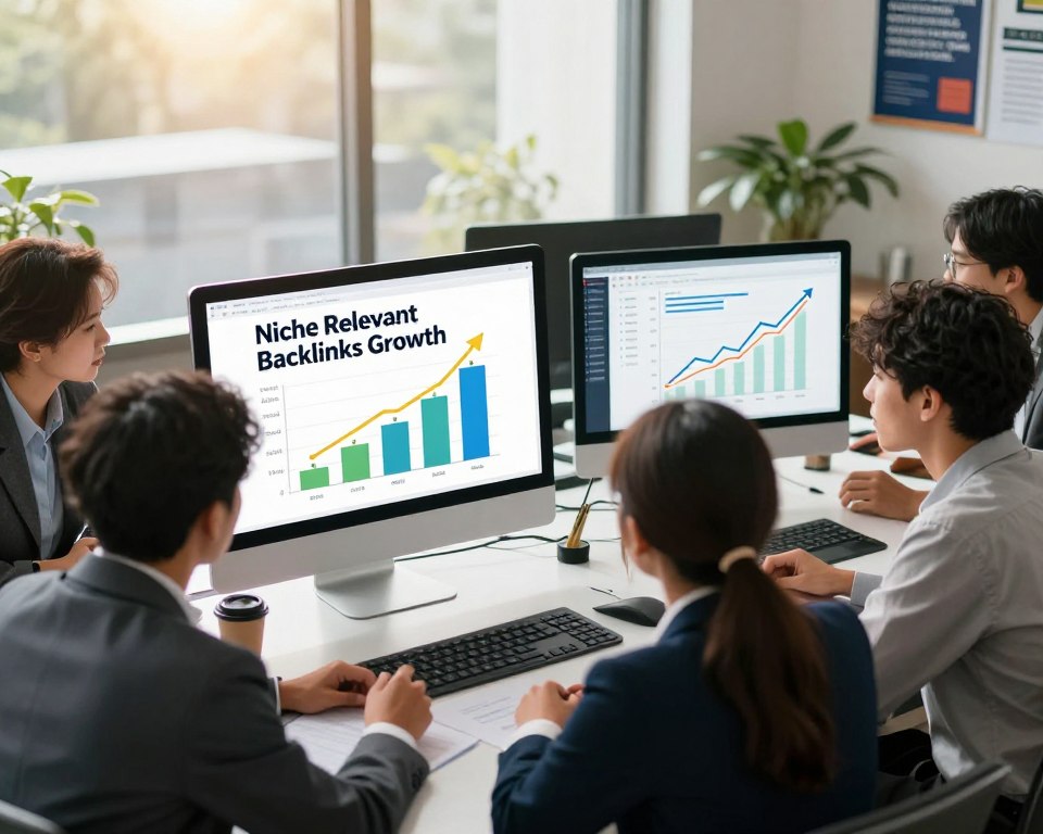Niche relevant backlinks growth