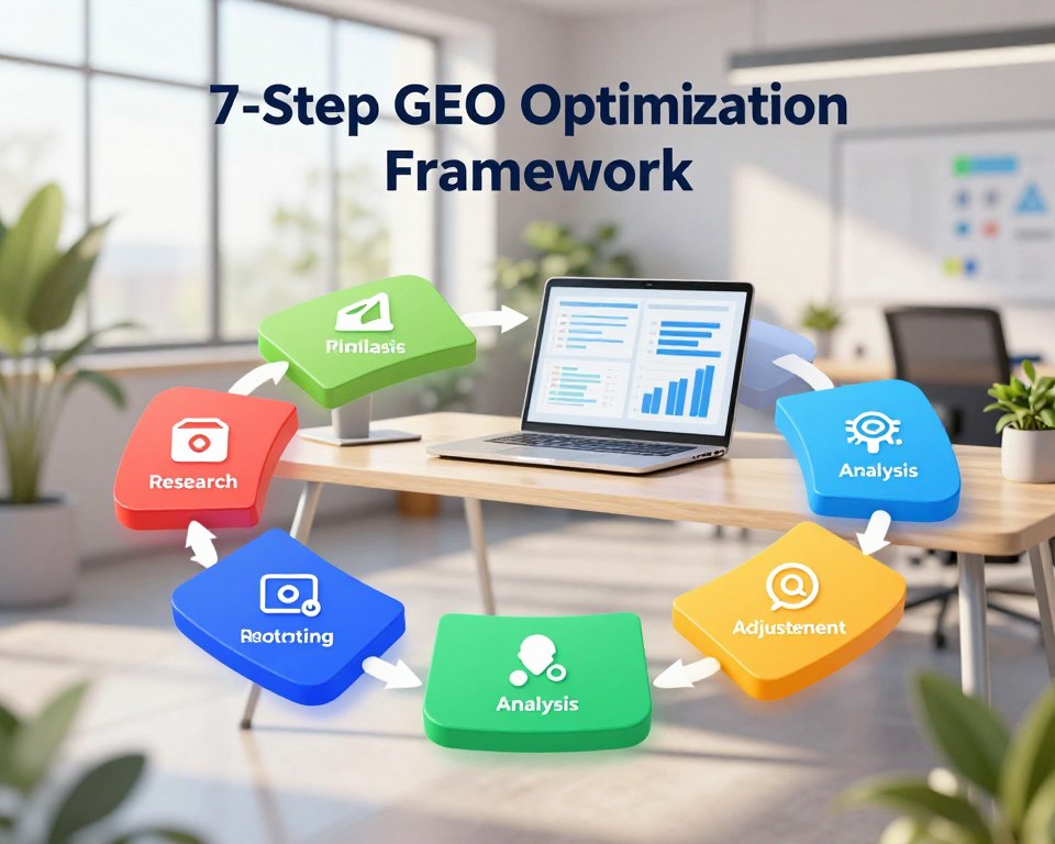 7-step GEO optimization framework