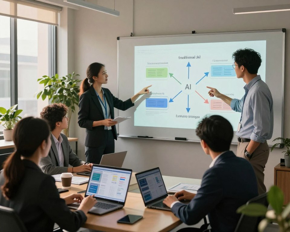 Bridging AI and traditional content strategies