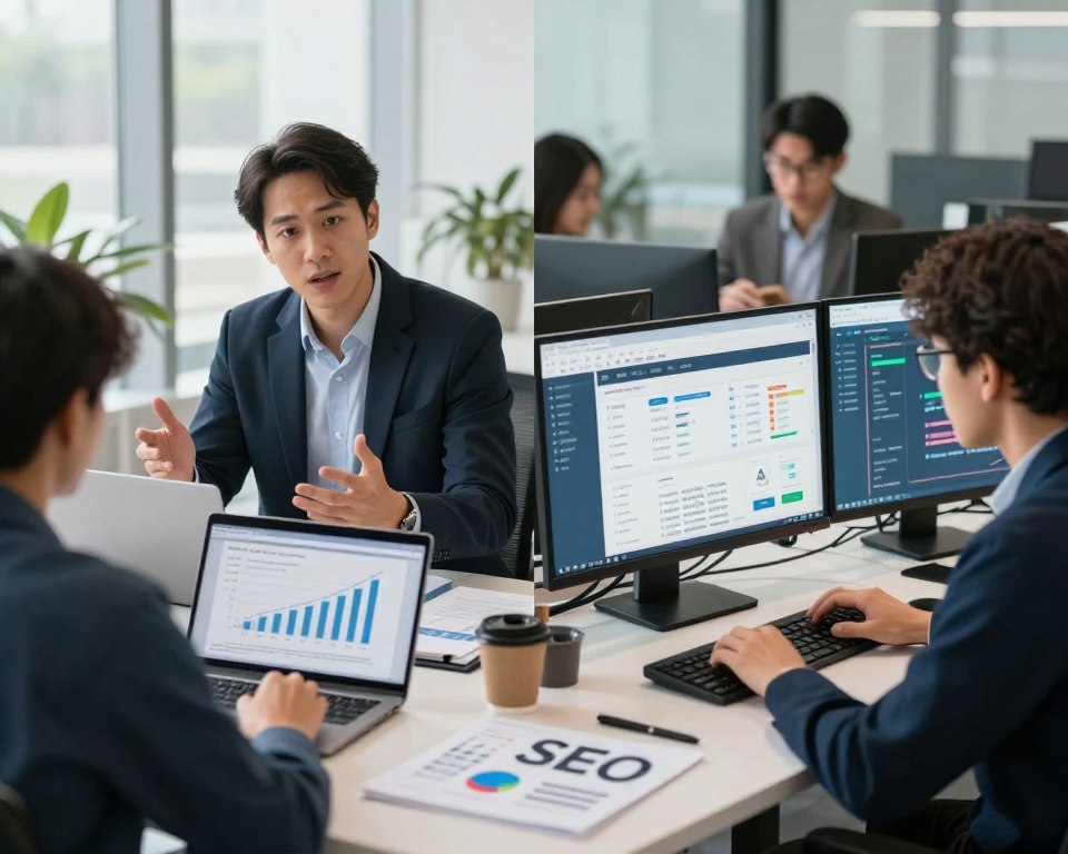 Difference between SEO consulting and services