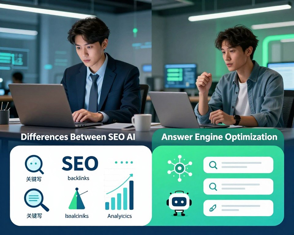 Differences Between SEO and AI Answer Engine Optimization