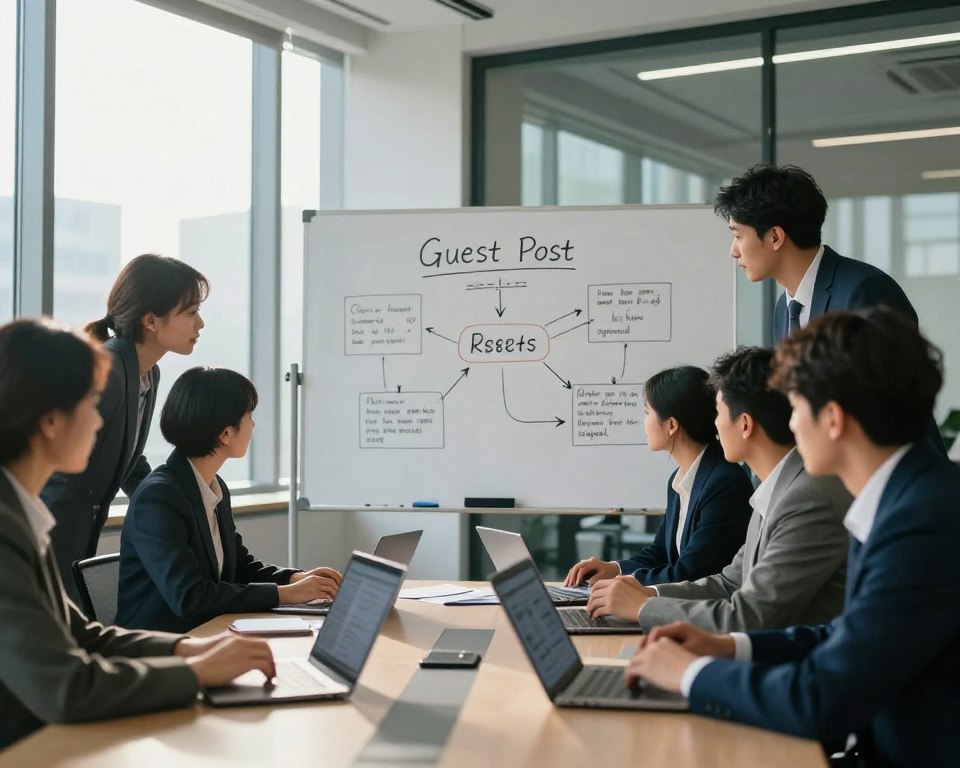 Guest post process that drives results