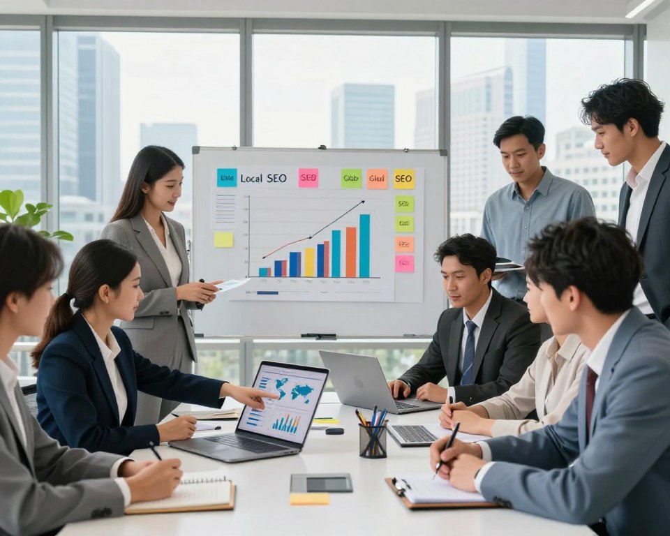 Implementing local and global strategies for business growth