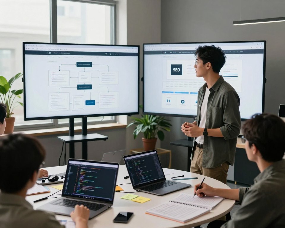 Optimizing website structure and design