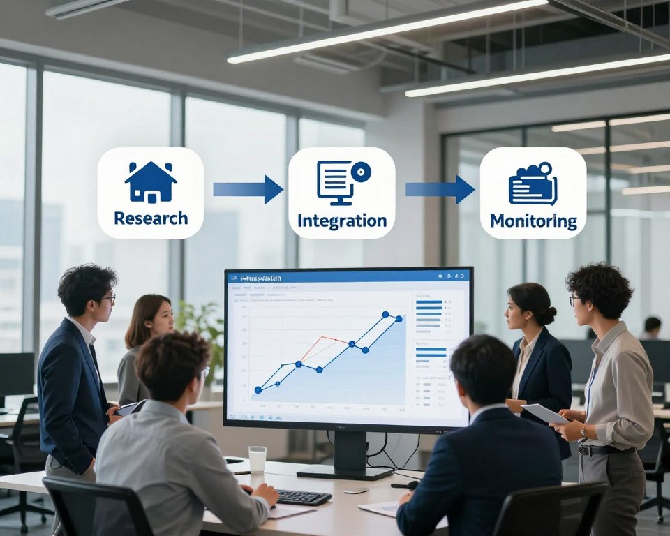 Overview of our link insertion process