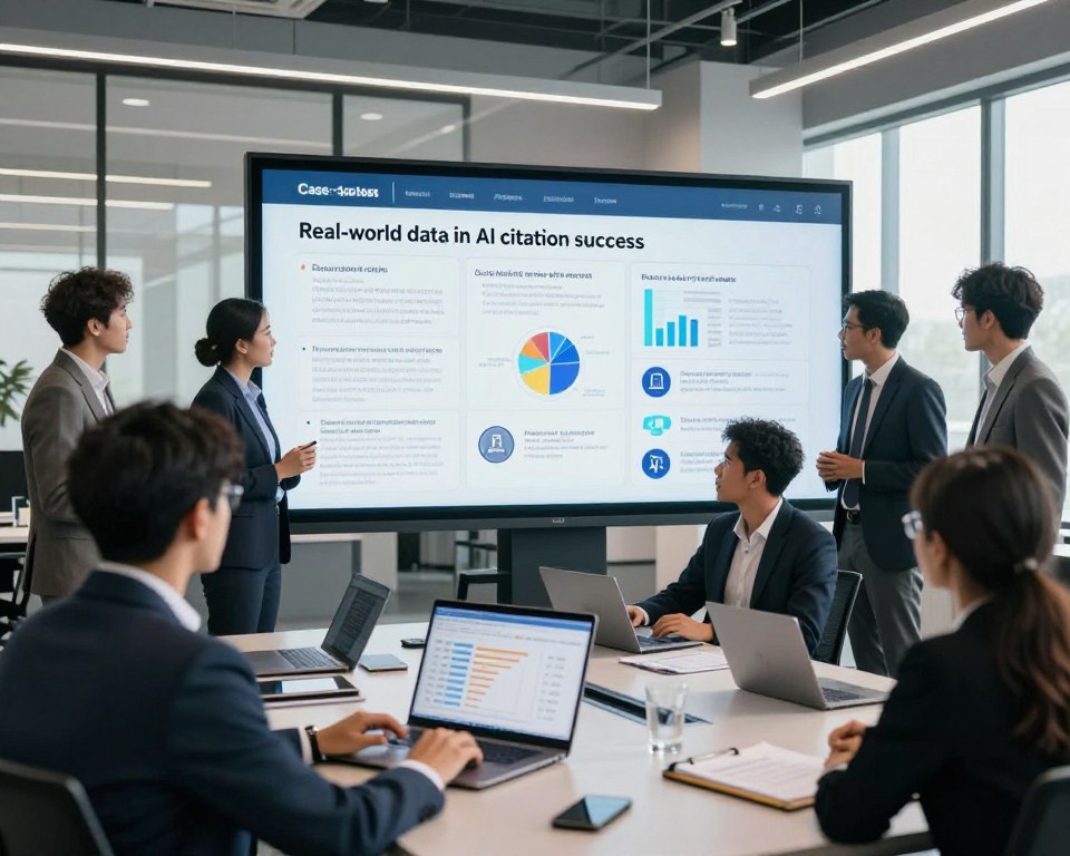 Real-world data in AI citation success
