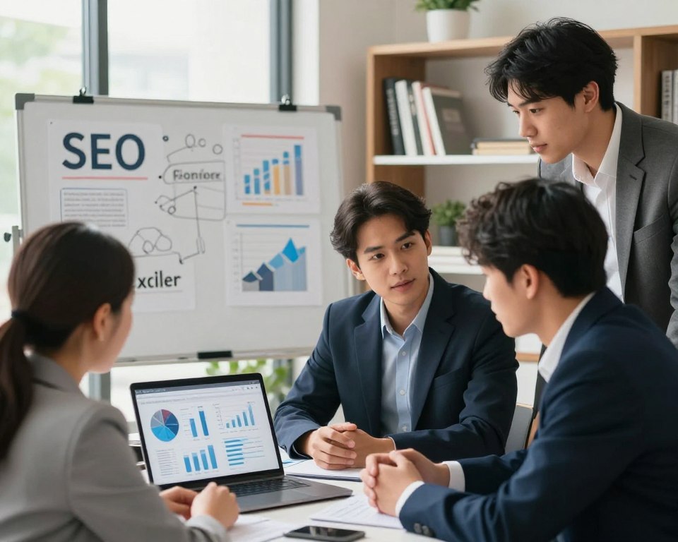 SEO management strategies for online presence