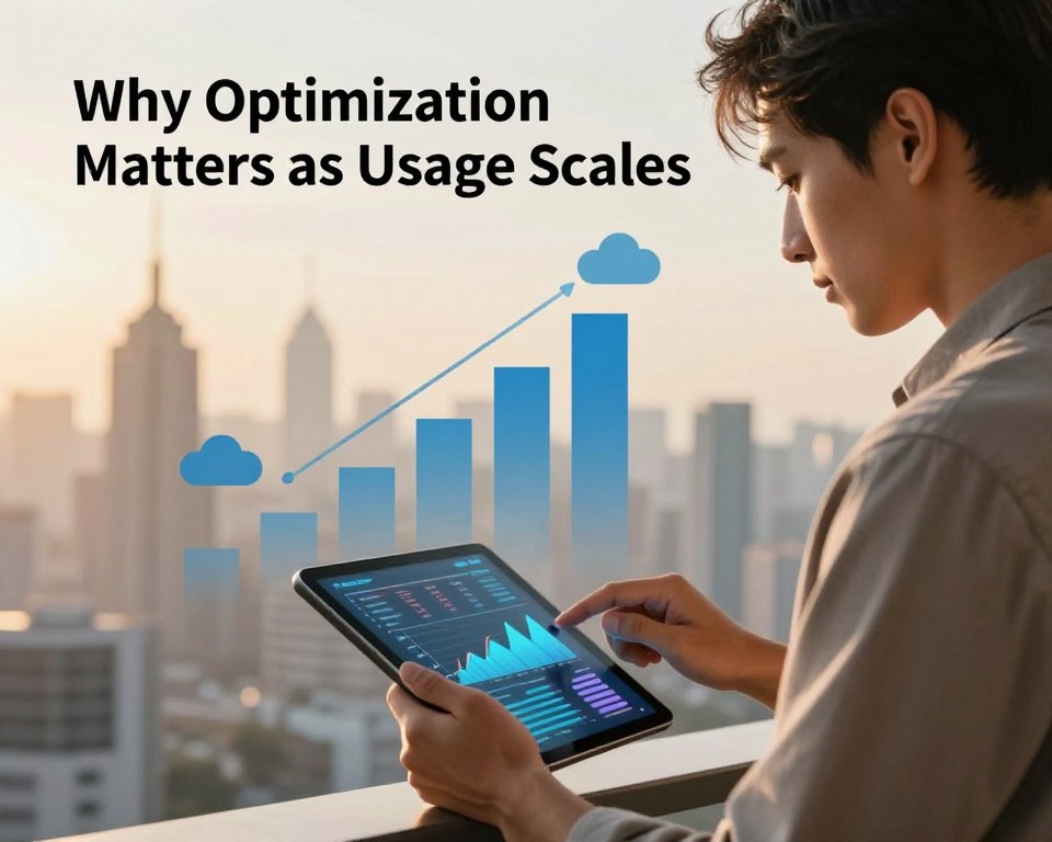 Why Optimization Matters as Usage Scales
