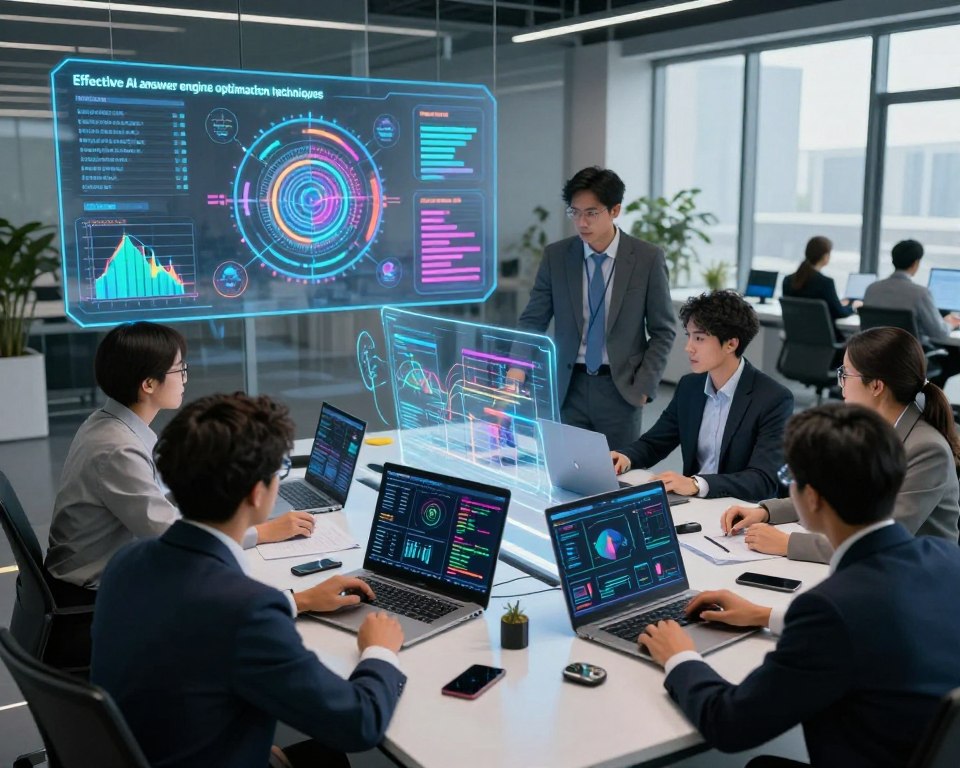 effective AI answer engine optimization techniques